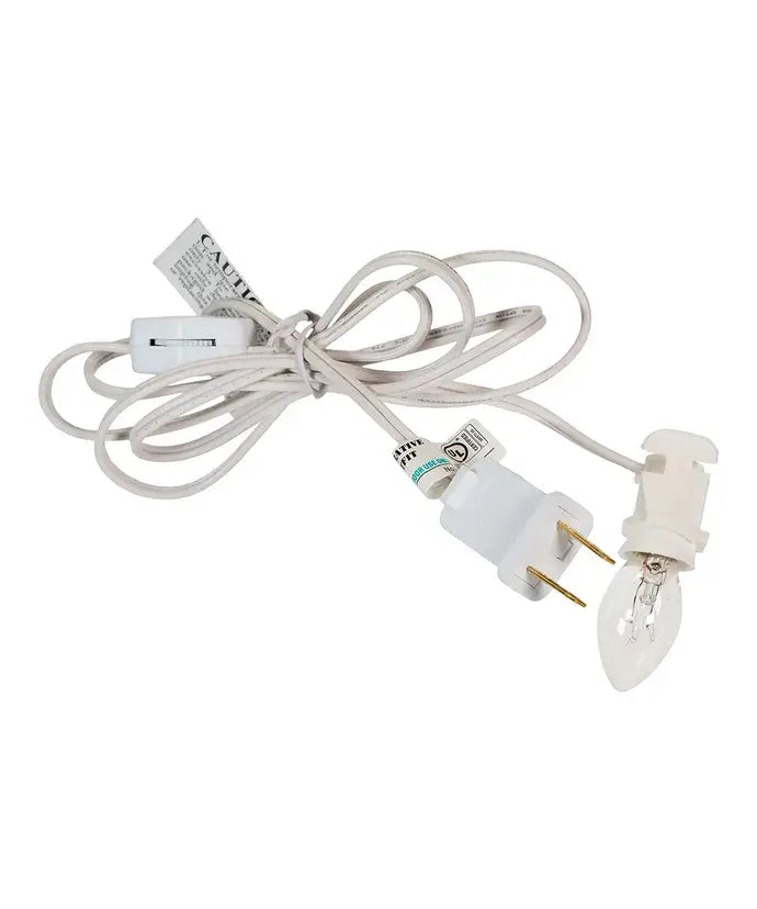 Battery Operated LED Gingerbread House With Timer