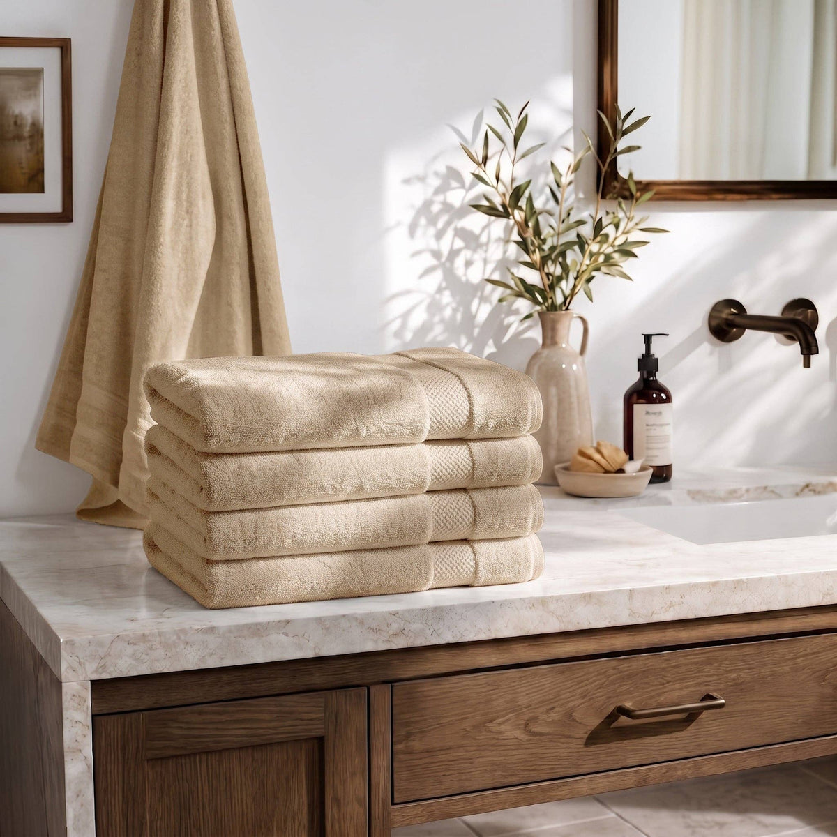 100% Organic Cotton Bath Sheets