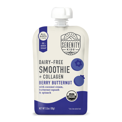 Berry Butternut Smoothie with Grass Fed Collagen (12 Pouches)