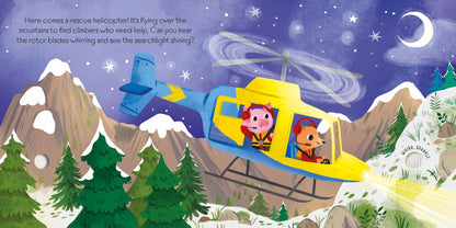 Lights and Sounds Emergency Vehicles sound book: Usborne