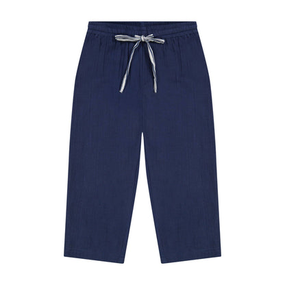 La Plage Boys Drawstring Pants Lapis Blue