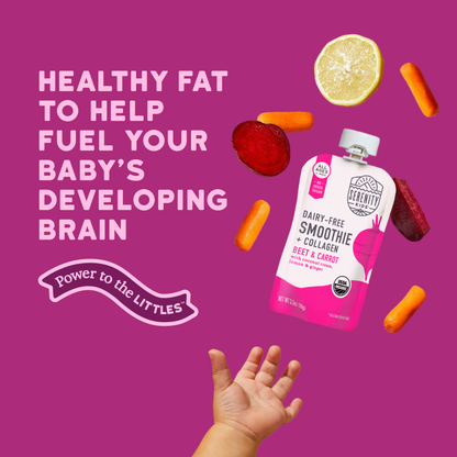 Beet & Carrot Smoothie with Grass Fed Collagen - (12 pouches)
