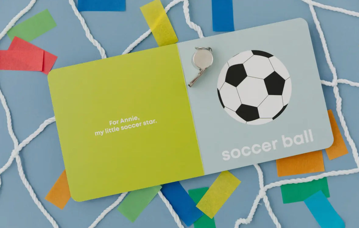 Soccer Board Book- Preorder