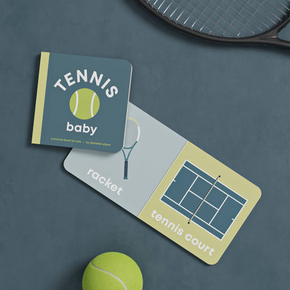 Tennis Baby- Board Book