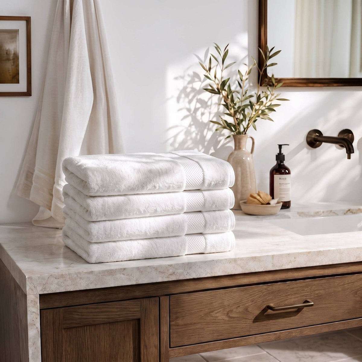 100% Organic Cotton Bath Sheets
