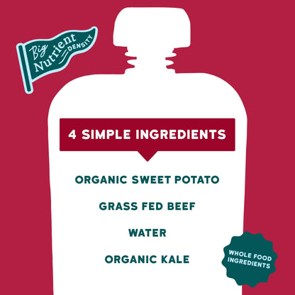 Grass Fed Beef (12 Pouches)