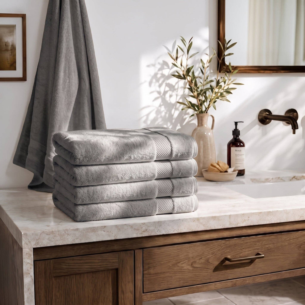 100% Organic Cotton Bath Sheets