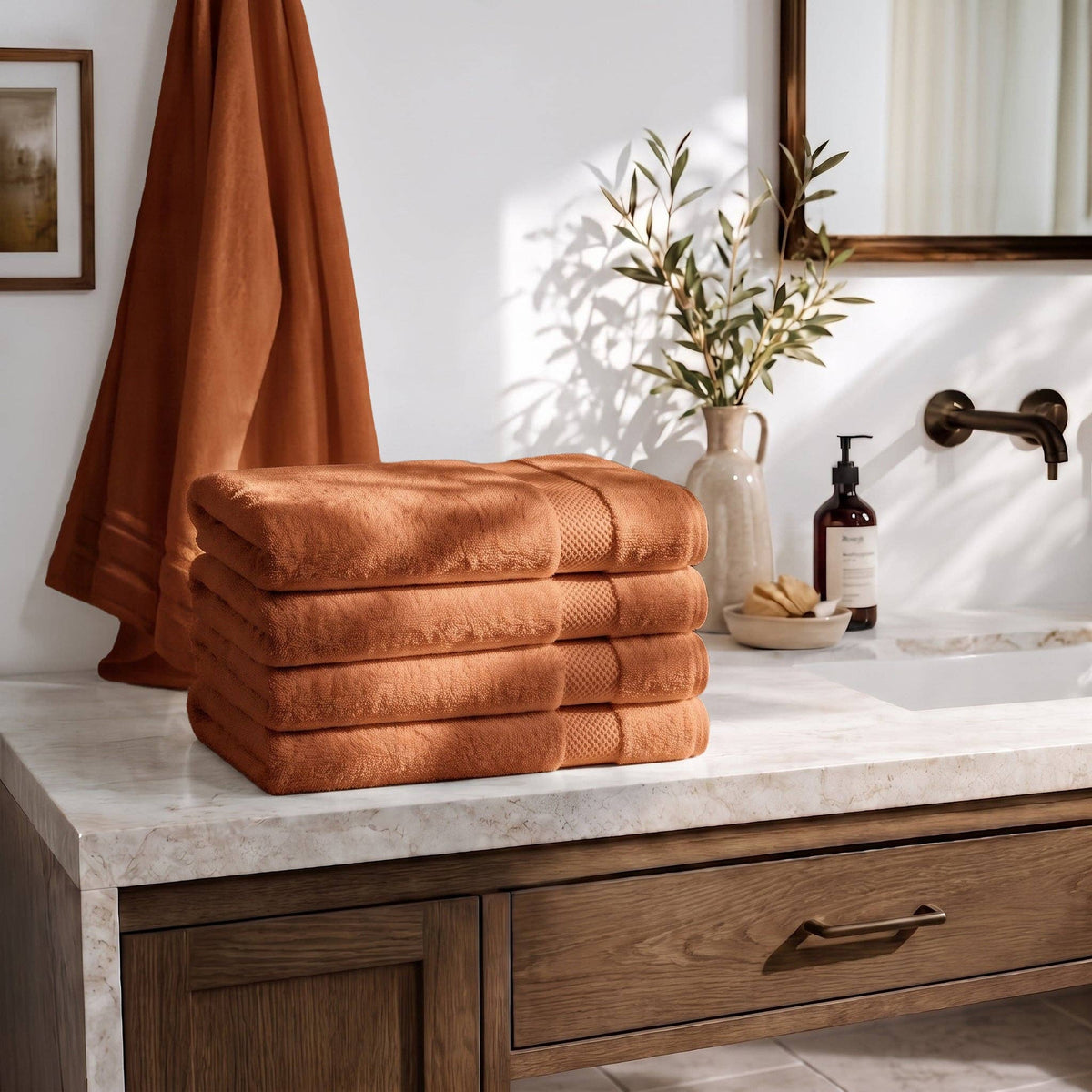 100% Organic Cotton Bath Sheets