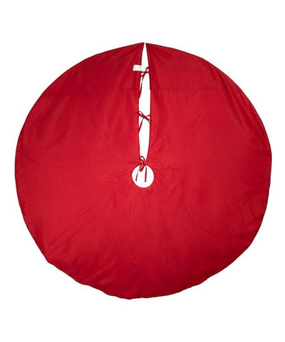 60"RED DUPION MULT TREE EMBR TRSKRT