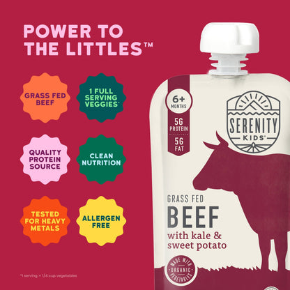 Grass Fed Beef (12 Pouches)