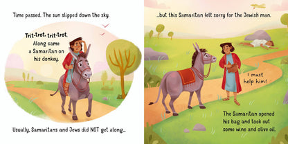 Good Samaritan board book: Usborne