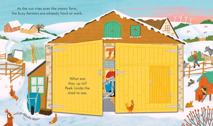 Peek Inside How a Tractor Works : Usborne