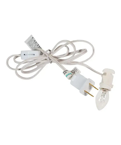 Battery Operated LED Gingerbread House With Timer