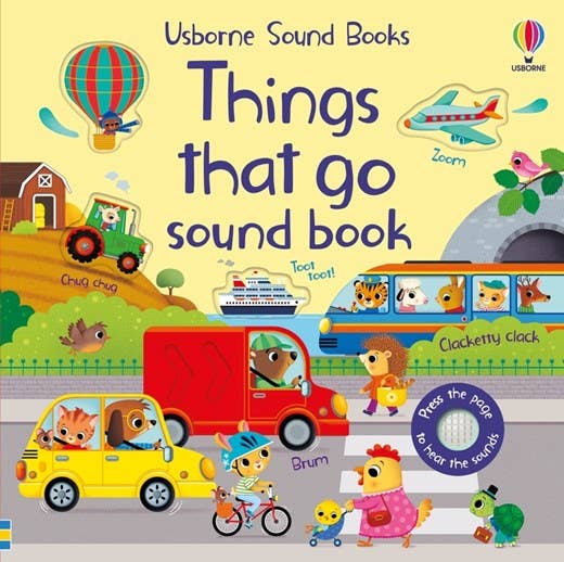 Things That Go Sound Book: Usborne