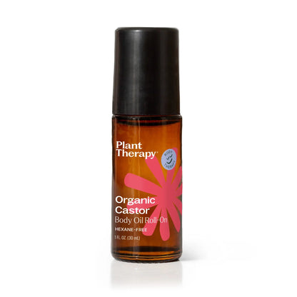 Organic Castor Oil 30mL Roll-On