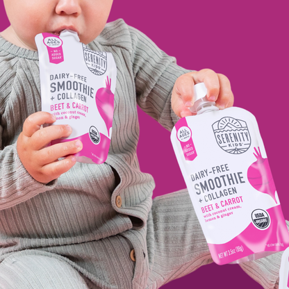 Beet & Carrot Smoothie with Grass Fed Collagen - (12 pouches)
